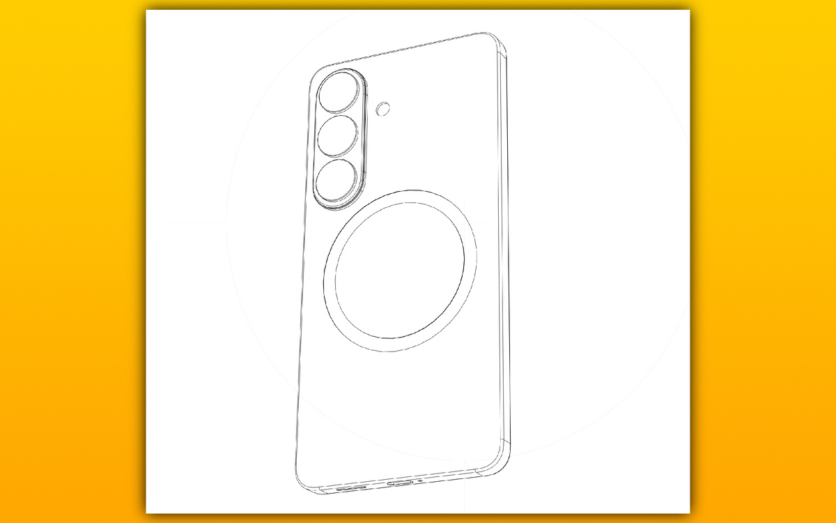 Схематическое изображение Galaxy S26 | Источник: Ice Universe