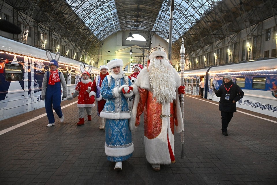    Опубликован маршрут поезда Деда Мороза со всеми остановками Михаил ФРОЛОВ