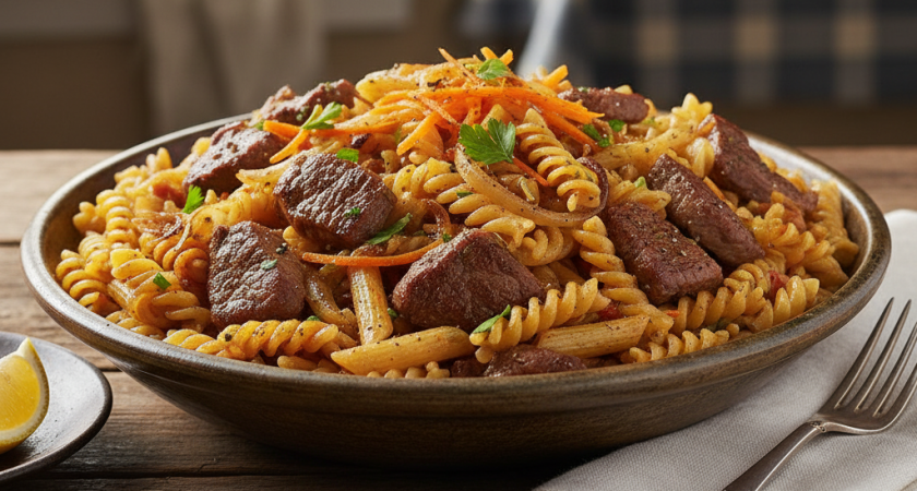    Не верила, что дешевые макароны могут быть вкусными - пока не попробовала рецепт по-дивноморски