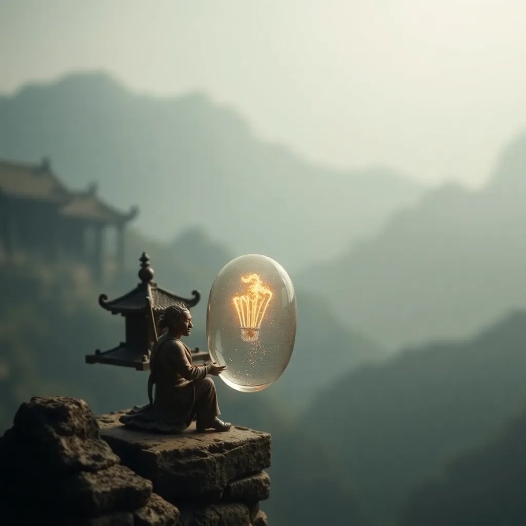 Иллюстрация "Изобретения Китая". 