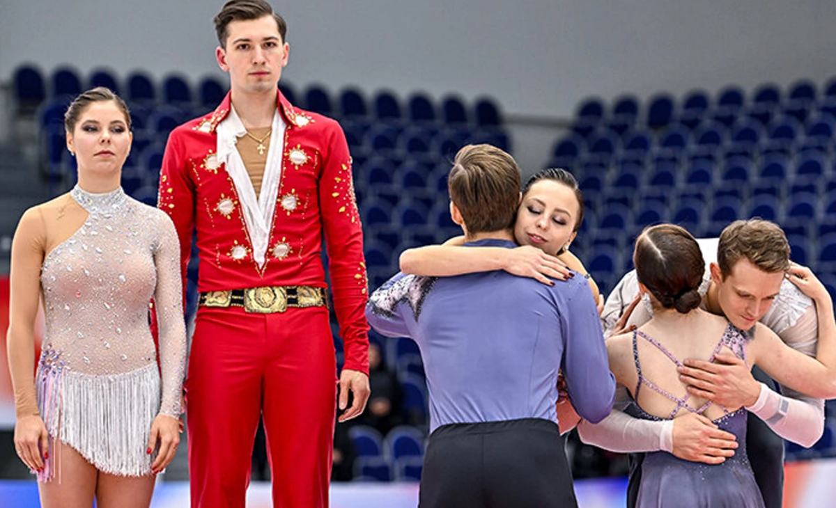 Анастасия Мишна и Александр Галлямов заняли непривычное для них второе место в Казани. Фото: соцсети