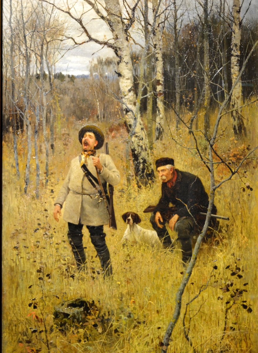 "Гоп! Гоп!", 1888г. Алексей Степанович Степанов. Из частной коллекции. Фото автора канала 