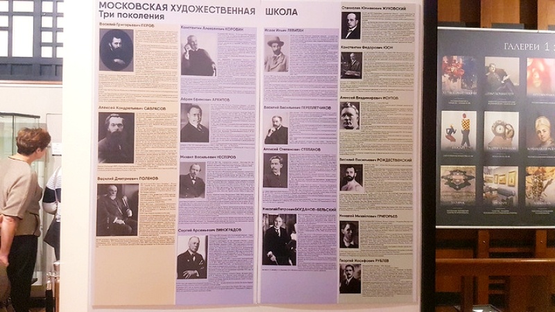 Экспозиция выставки "Константин Коровин и Московская художественная школа". Фото автора канала 