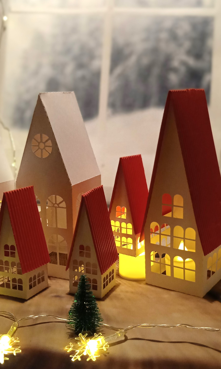 Домикомания "Чешские" новогодние домики 