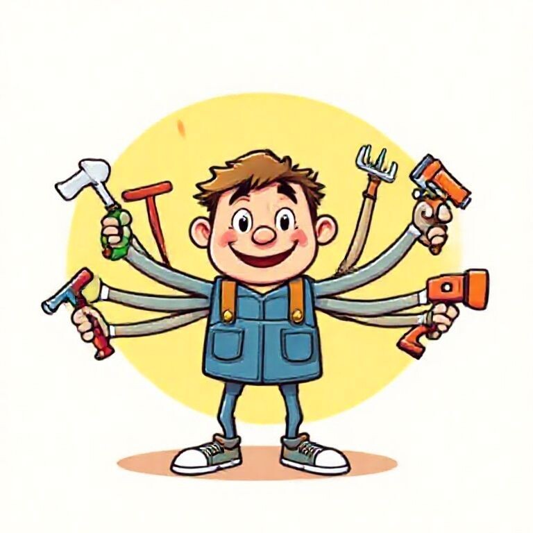 Самозянятый человек.