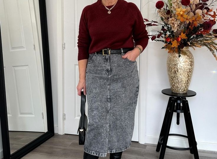 Стильная в 65+: 10 гармоничных ансамблей на осень от модницы элегантного возраста