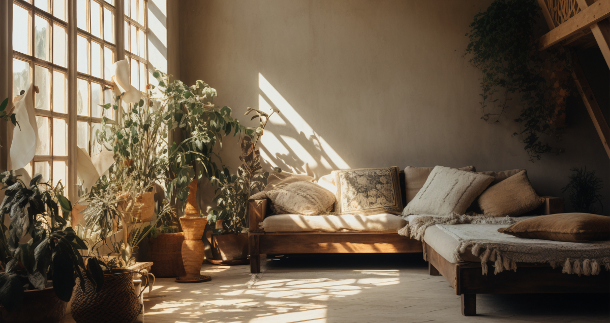 Землистые и природные тона
