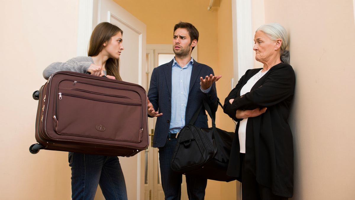 - Пошёл вон, и маму свою забери!