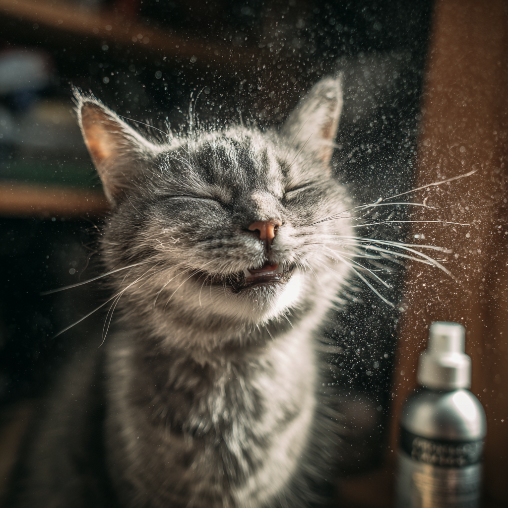 Кошка воспринимает мир носом, и запахи в кабинете определяют её уровень доверия. Нейтральный запаховой фон - ключ к спокойной процедуре.