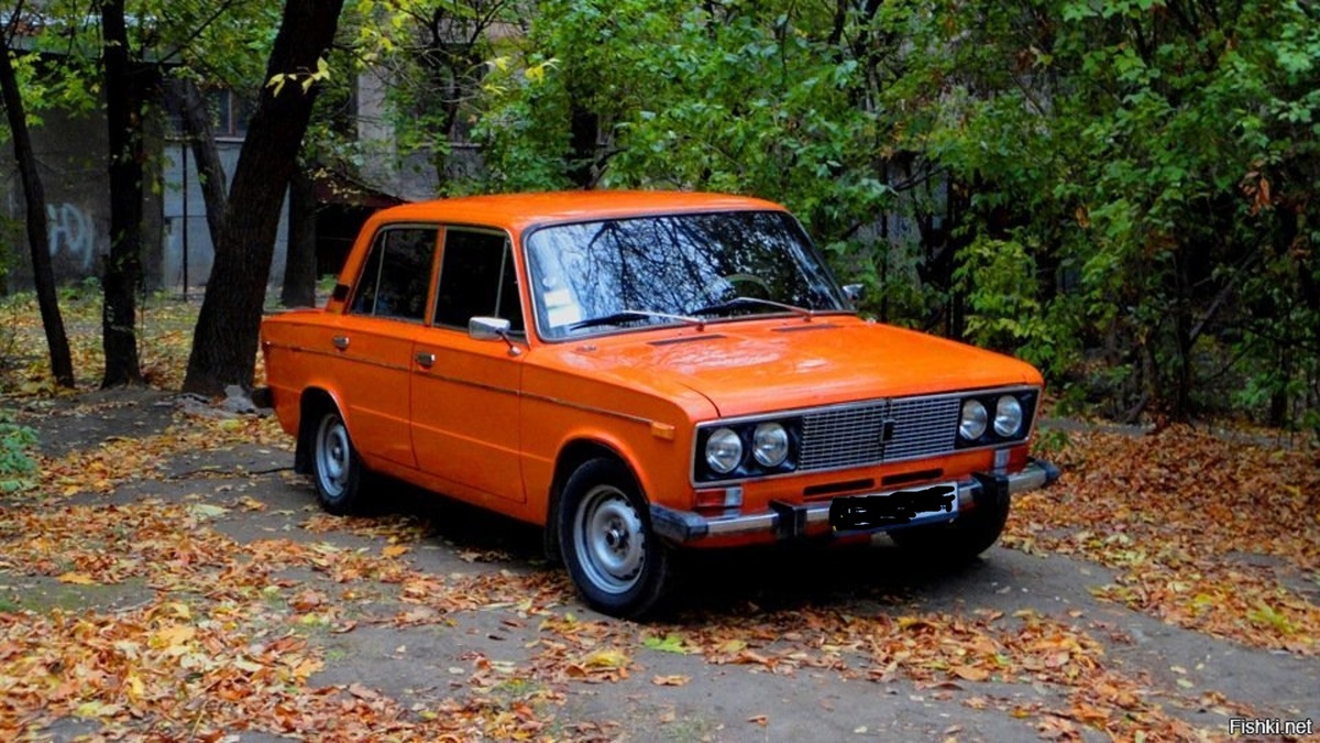 Вот так примерно выглядела та моя шестерка цвета "коррида"