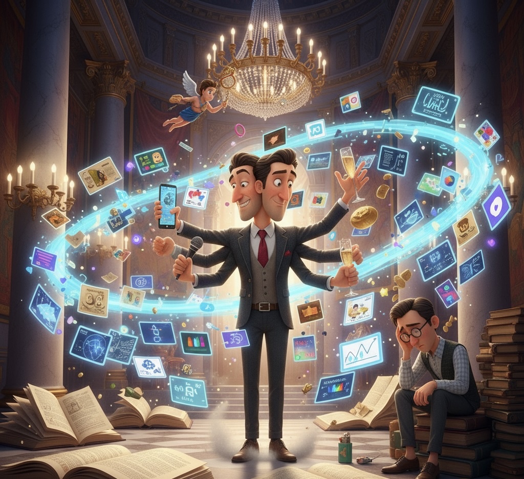 Ходячий Браузер с 50 Открытыми Вкладками