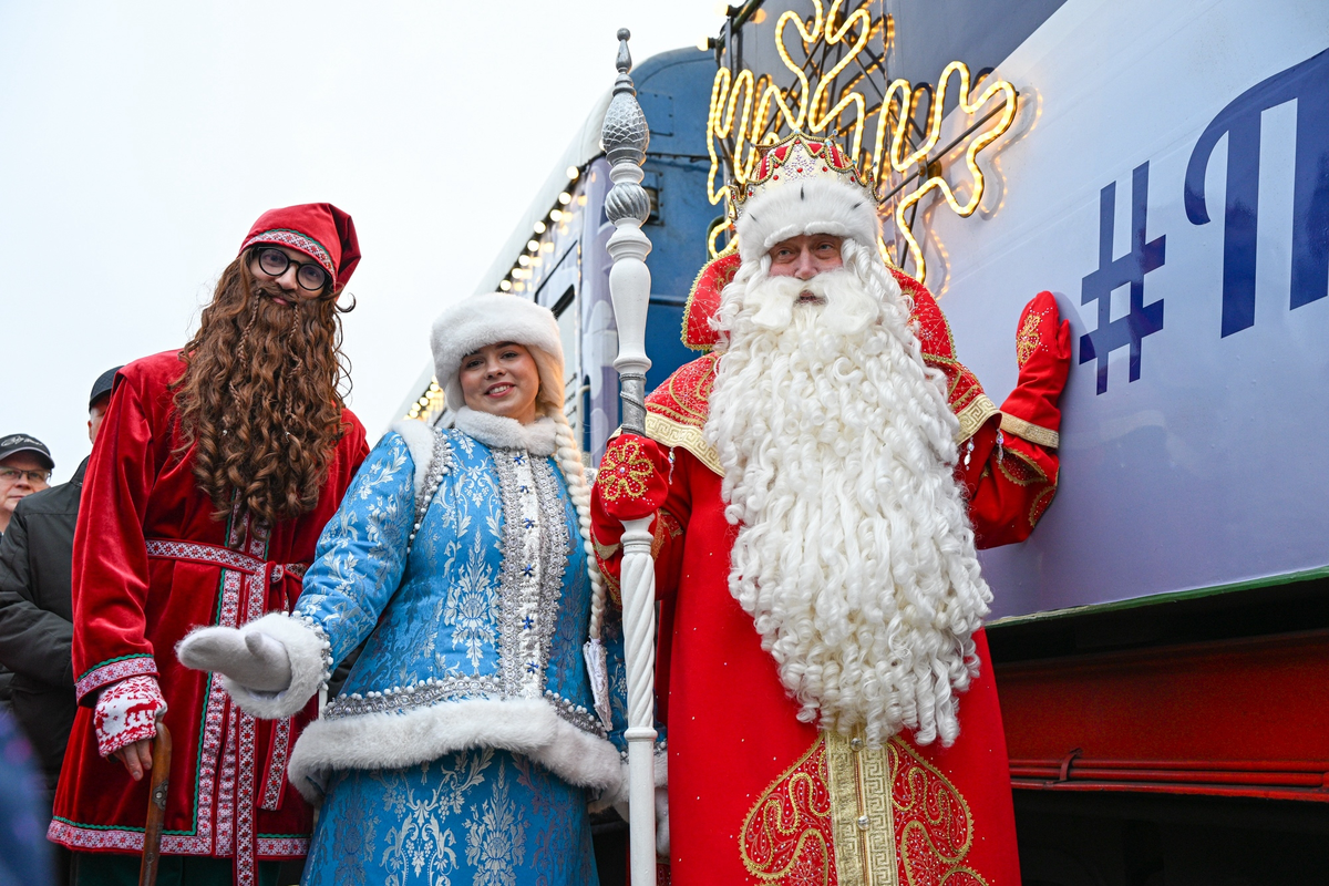 Фото: офиц.страница Поезд Деда Мороза