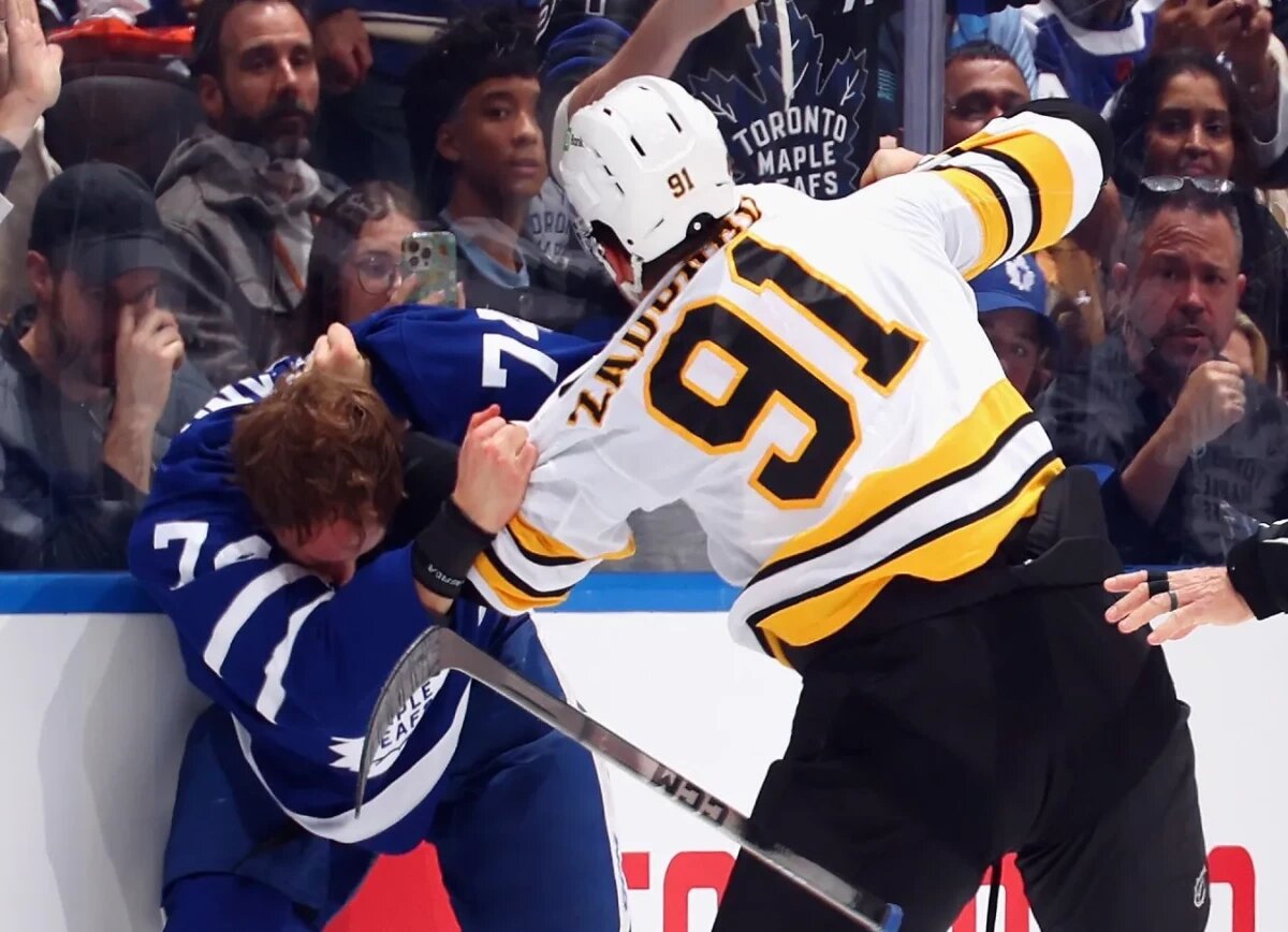     The Hockey News о вновь подравшемся Задорове: в силовой игре чувствует себя уверенно