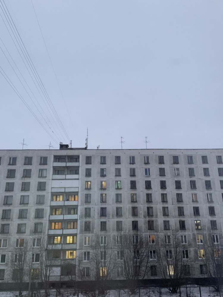 50 оттенков серого, центр Мурманска, декабрь, 2022