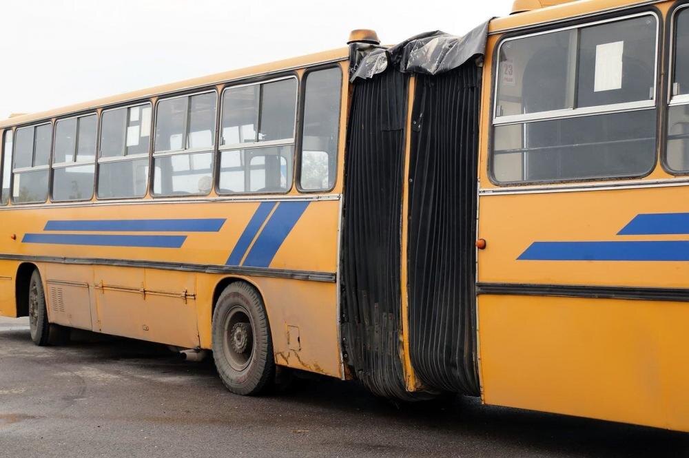 Автобус-"гармошка"