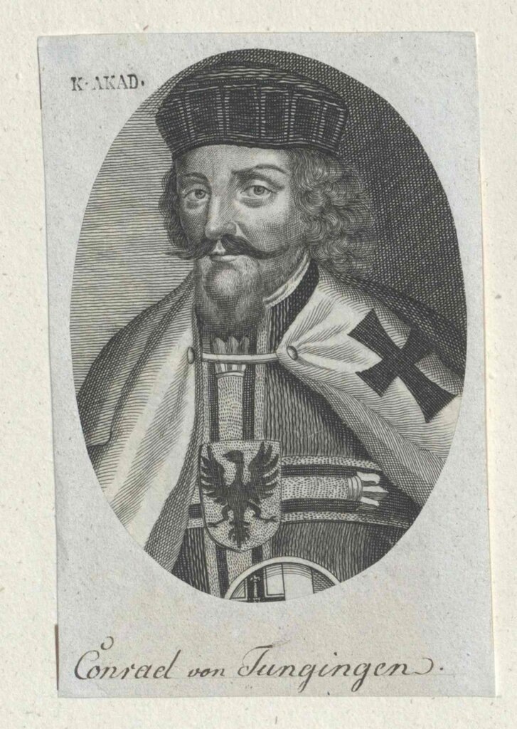 Великий магистр Конрад фон Юнгинген.