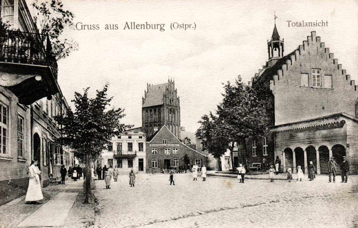 Архивные фото Алленбурга.