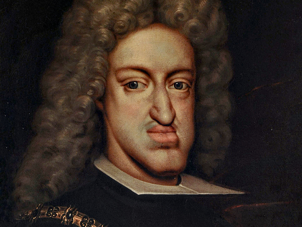 Нет, это не карикатура художника и не выдумка автора канала. Если что, перед нами сын короля Филиппа IV и его собственной, родной племянницы Марианны Австрийской. Фрагмент портрета Карла II кисти неизвестного художника, XVIII век.