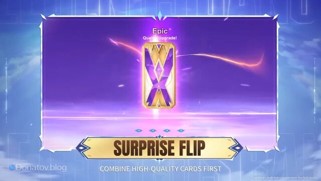    Эпическая Surprise flip карточка в Mobile Legends: Bang Bang