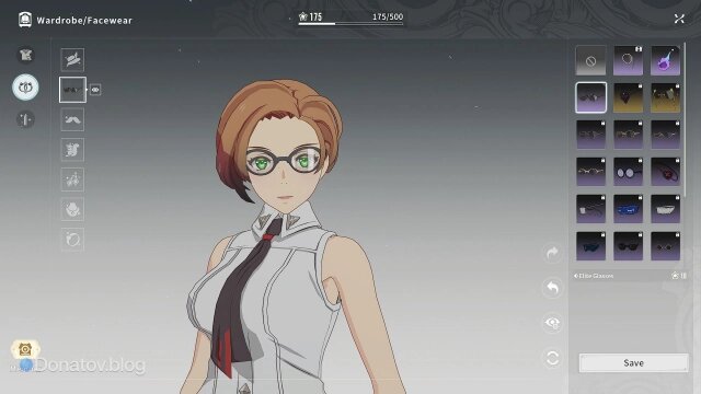    Настройка внешности в Blue Protocol: Star Resonance