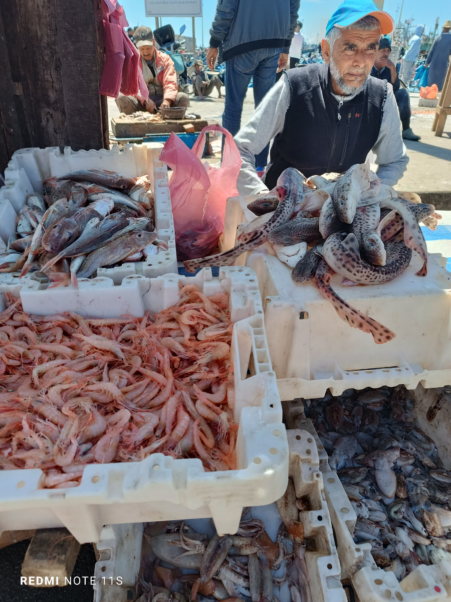 На рыьном рынке в Эс-Сувере