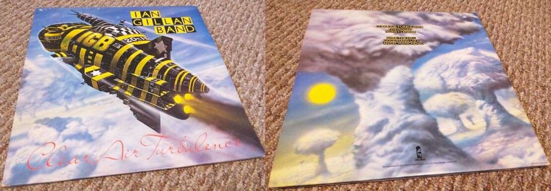 Конверт альбома "Clear Air Turbulence", 1977 г.