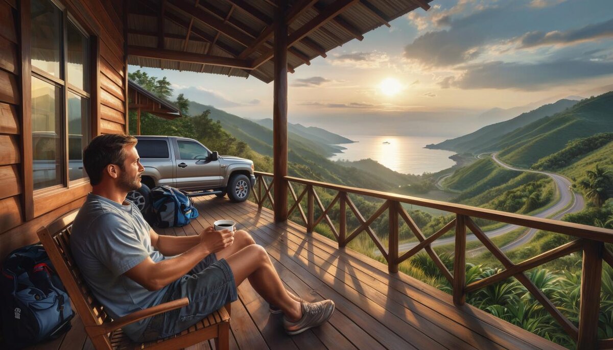 высоко сижу, далеко гляжу