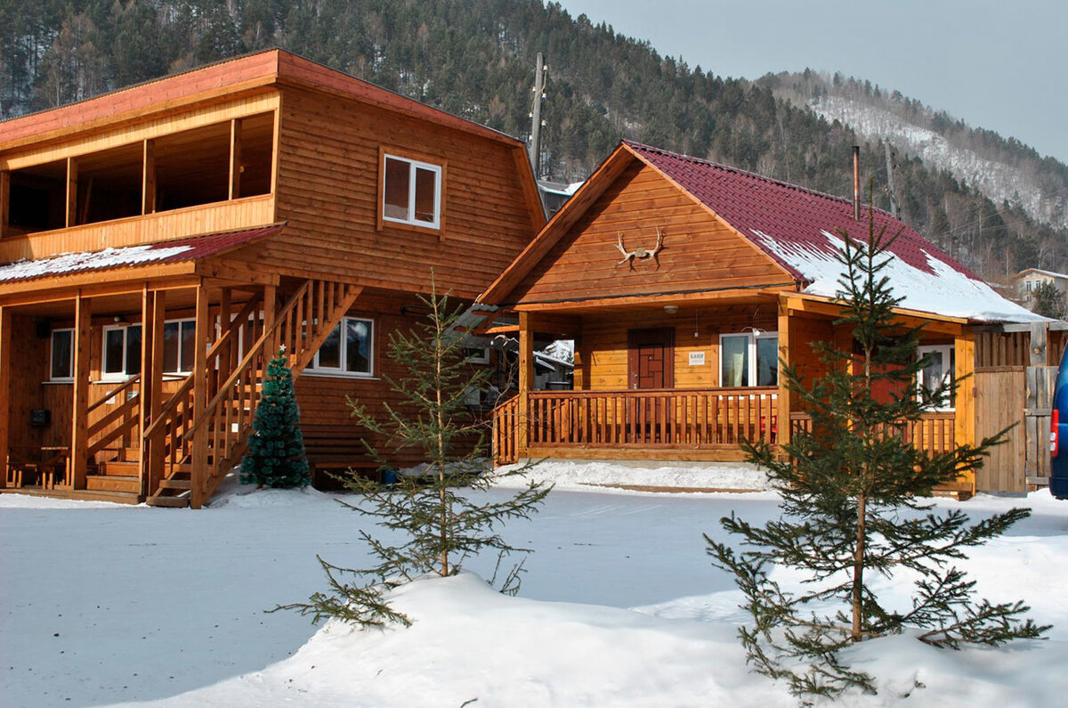 Зимний курорт Байкала