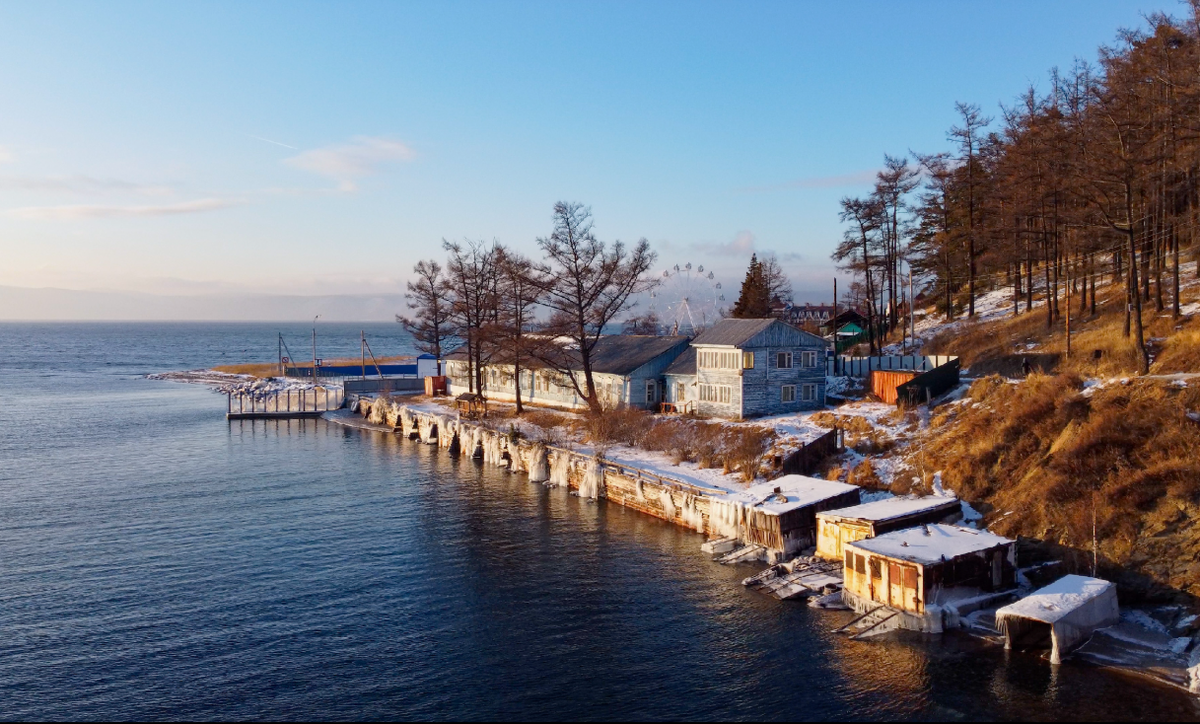 Зимняя Листвянка