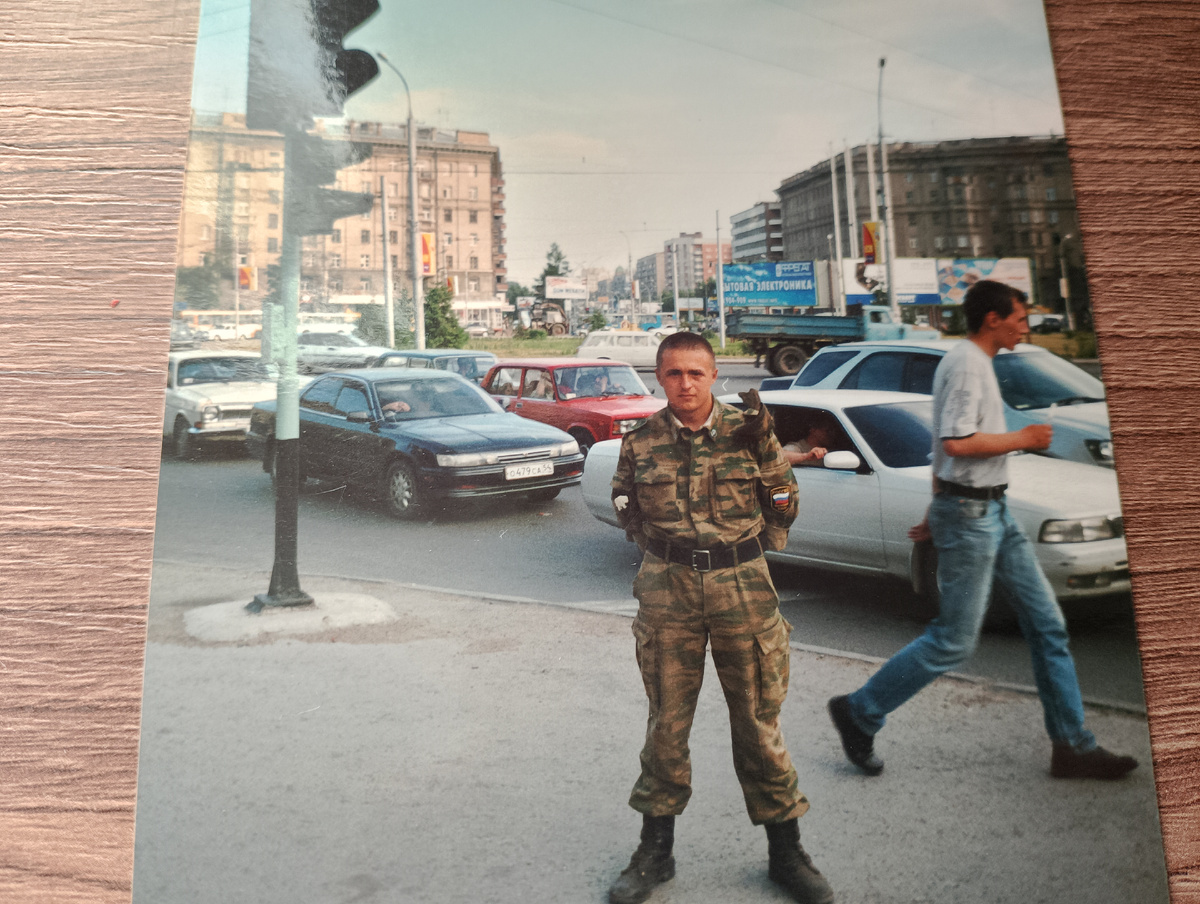 Фото 📷 автора. Игорь на службе 🪖