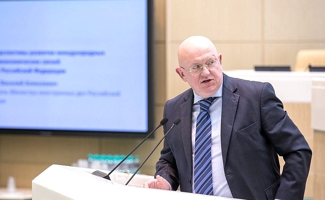    Василий Небензя / Источник: (cc)The Council of the Federation of the Federal Assembly of the Russian Federation