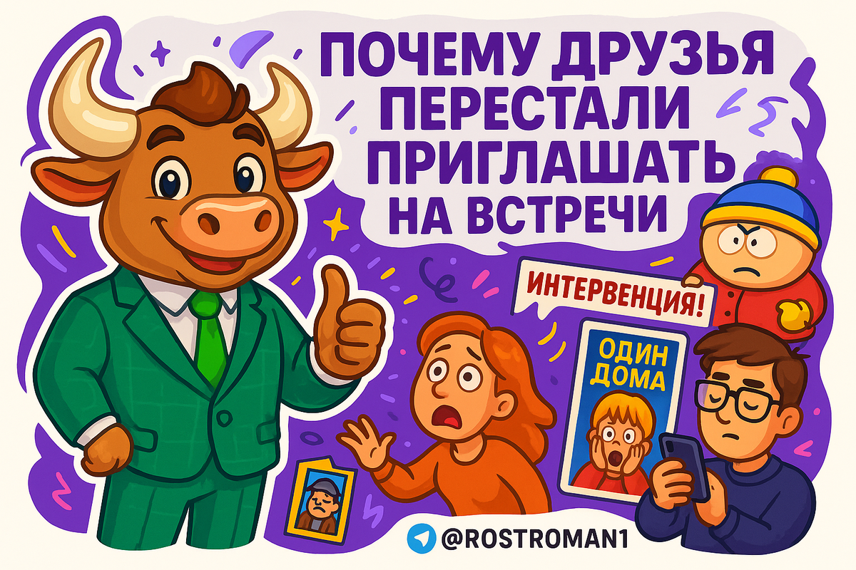    Почему друзья перестали приглашать на встречи: 7 скрытых ошибок, из-за которых вы теряете близких РоСТ | Роман о Системном Трейдинге