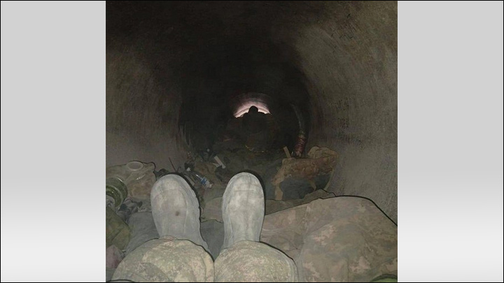    Труба, в которой Ватсон провёл 74 дня, а Сергей Серезлеев - 50. Фото предоставлено Сергеем Серезлеевым