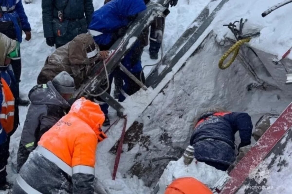    Геолог, пострадавший от схода лавины на Камчатке, находится в реанимации