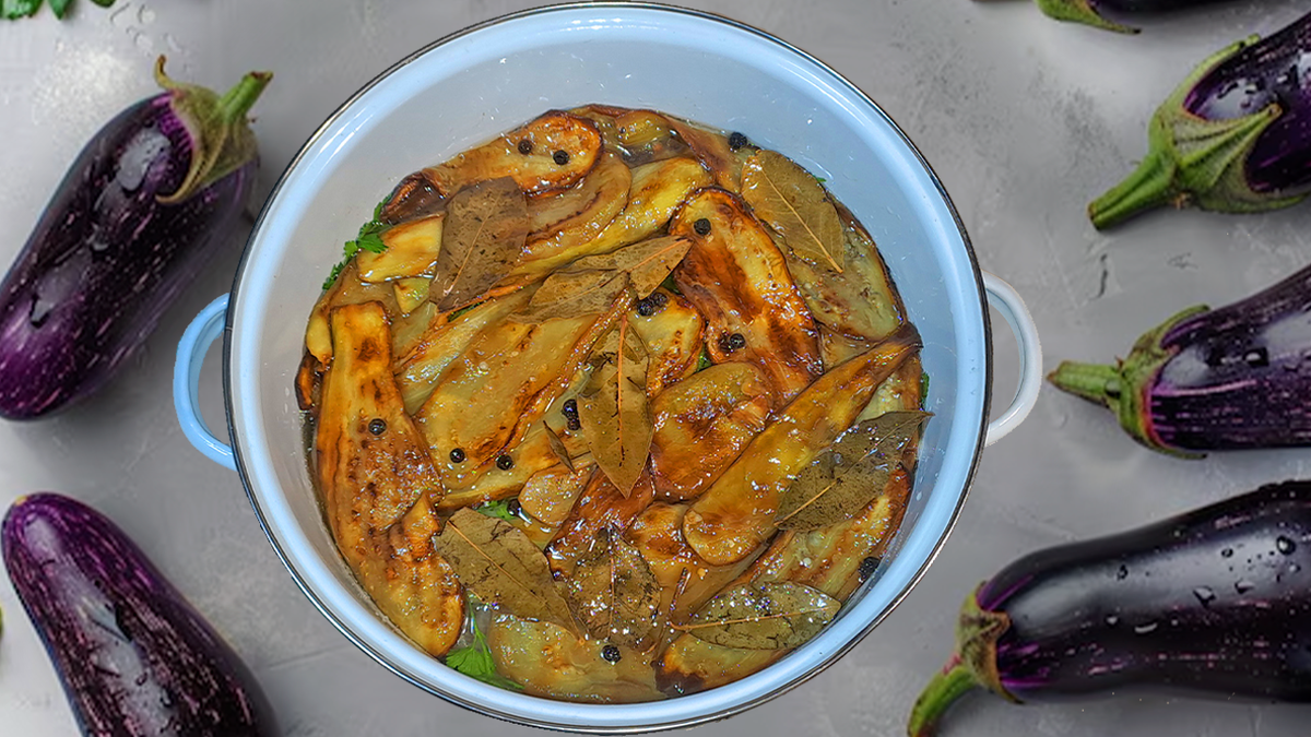 Баклажаны маринованные