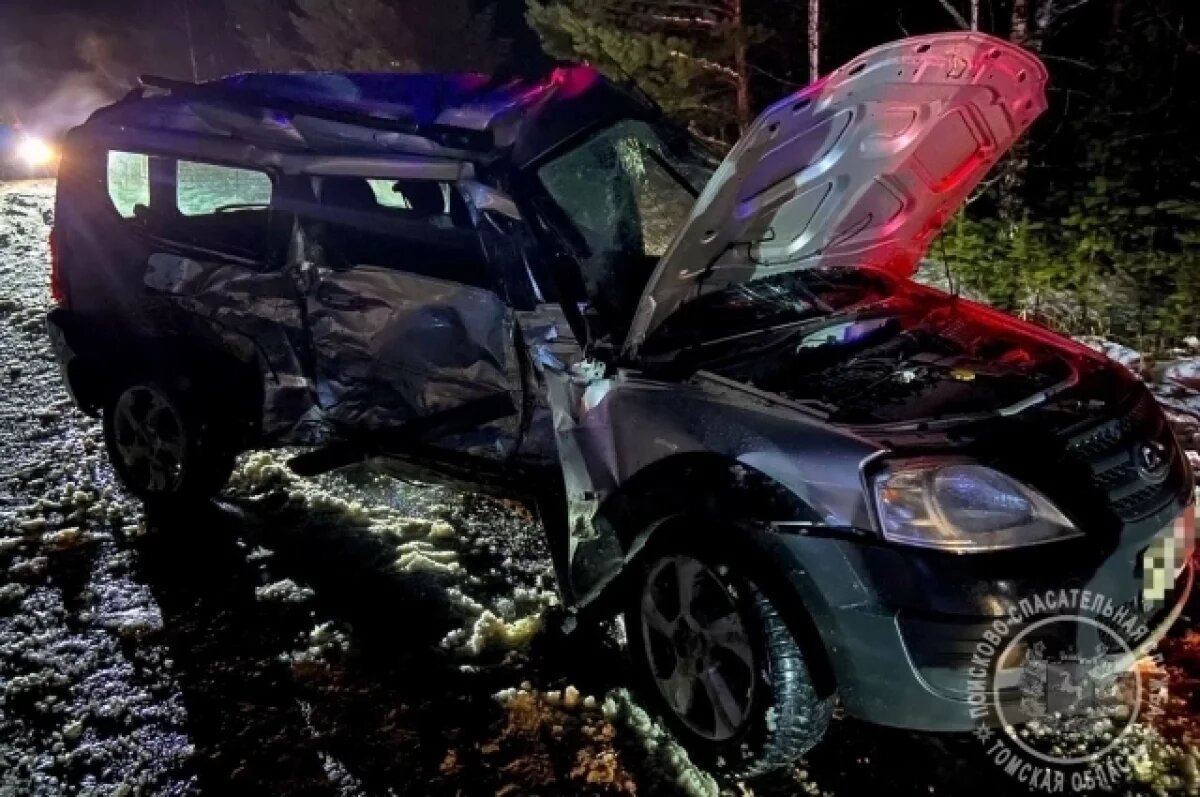    На трассе под Томском в ДТП погиб водитель