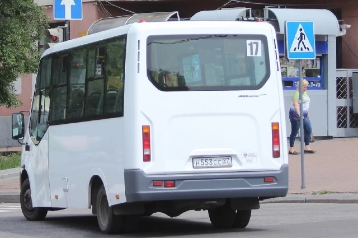   Маршрут №17 в Хабаровске временно будет ходить только до переезда