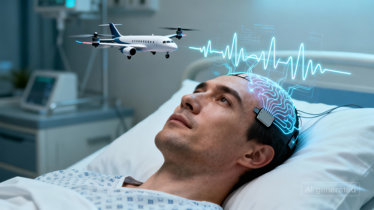  Управление беспилотником через мысль