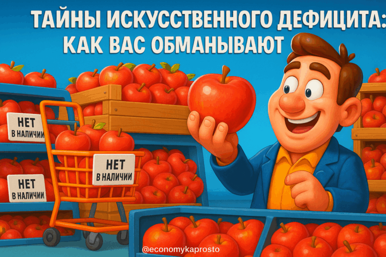    Тайны искусственного дефицита: как вас обманывают admin