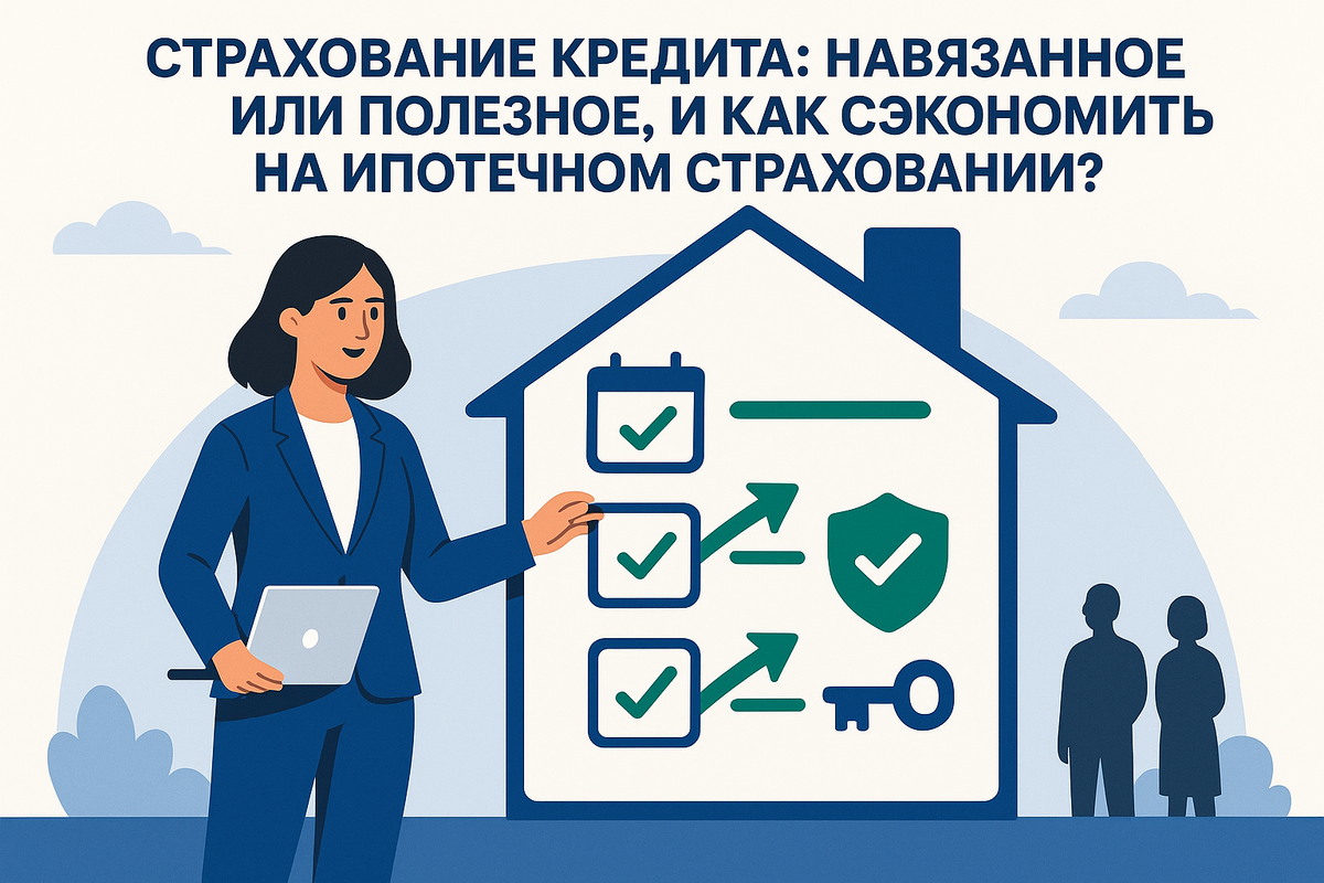    Страхование кредита: навязанное или полезное, и как сэкономить на ипотечном страховании? Юлия Сергеевна Рослякова