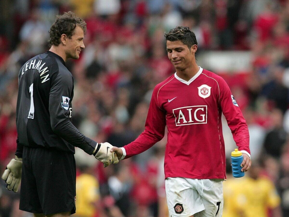    Йенс Леманн и Криштиану Роналду© Getty Images