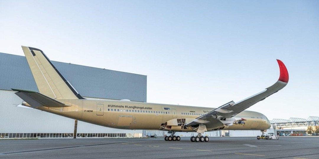Airbus собрала первый A350-1000ULR для сверхдальних рейсов