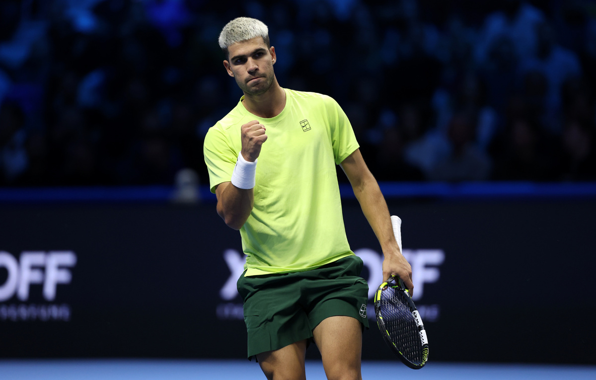    Карлос Алькарас  Clive Brunskill/Getty Images