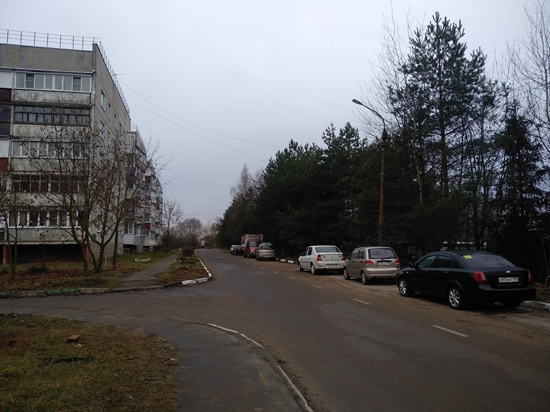 Мой микрорайон с пятиэтажками