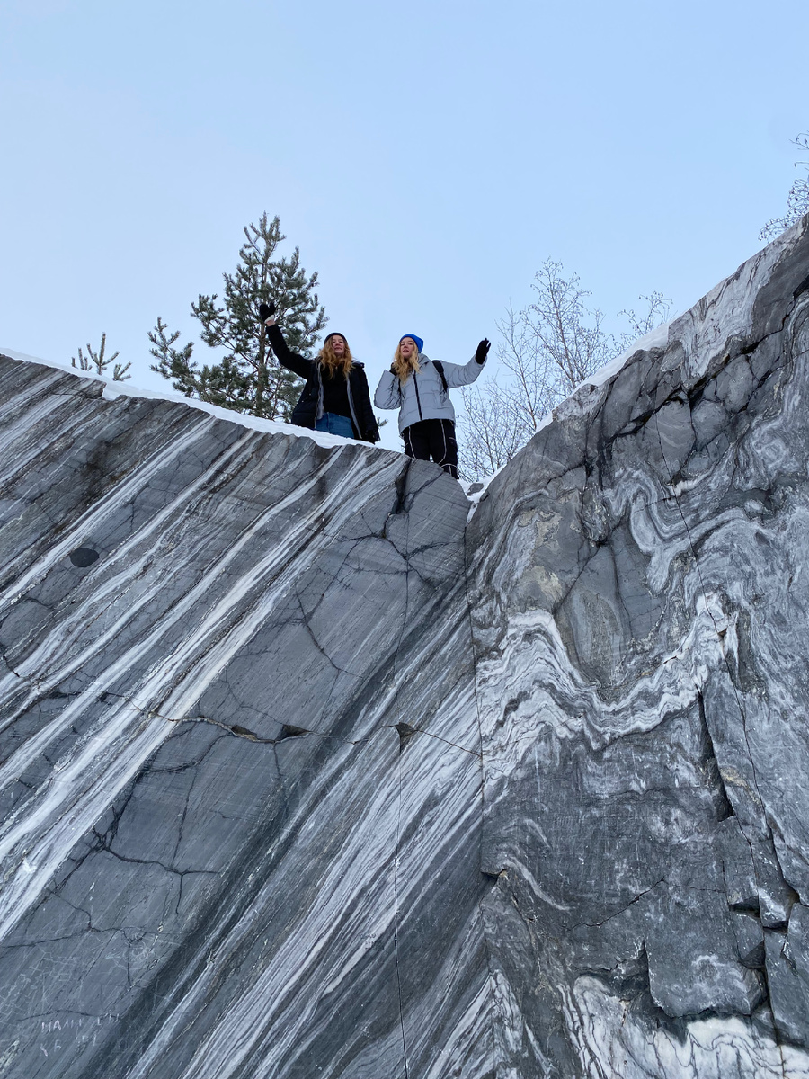 Каньон Рускеала в Карелии 