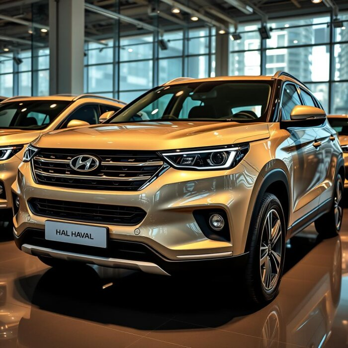 Качество китайских автомобилей улучшается: тот же Haval конкурирует с корейским Hyundai /  изображение сгенерировано нейросетью flyvi.io    