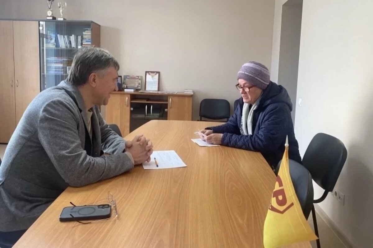    Депутат Госдумы Александр Терентьев провел личный прием граждан в Барнауле