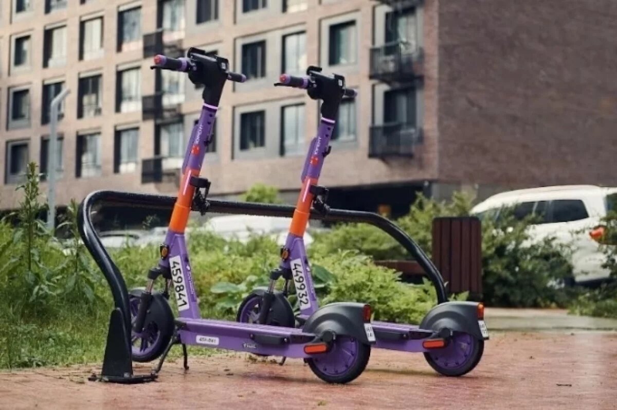    Поездки на самокатах в Уфе стали на 35% короче