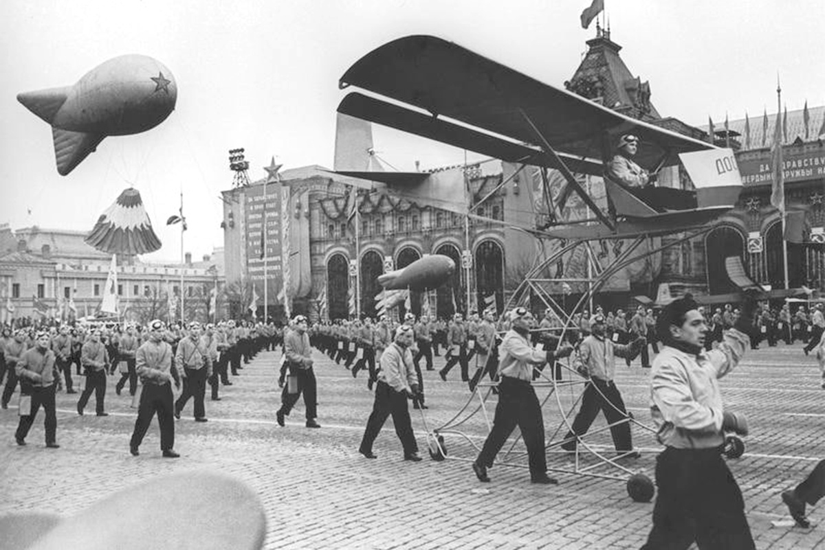    В советские времена аэростаты были очень востребованы и популярны./Из личного архива