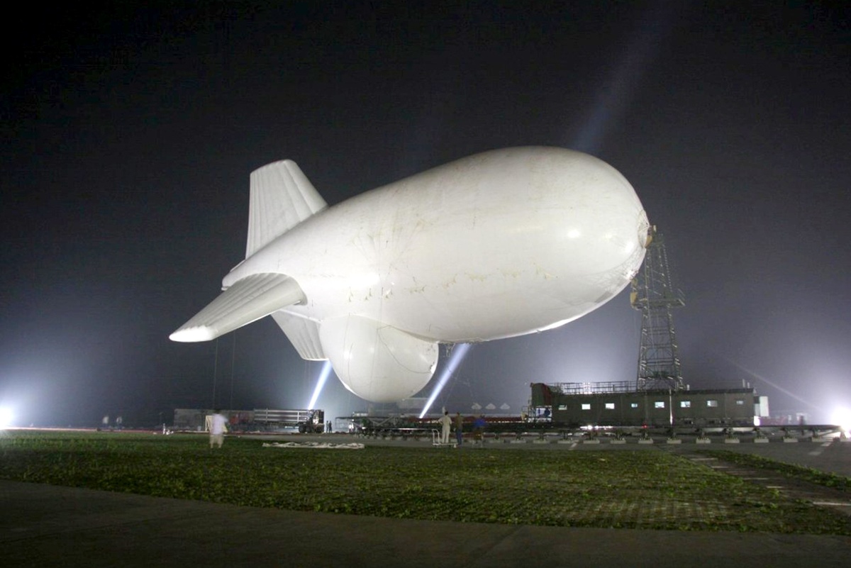    С аэростата российской разработки "Пума" с высоты 4 км можно просматривать территорию на 500 км. / Из личного архива